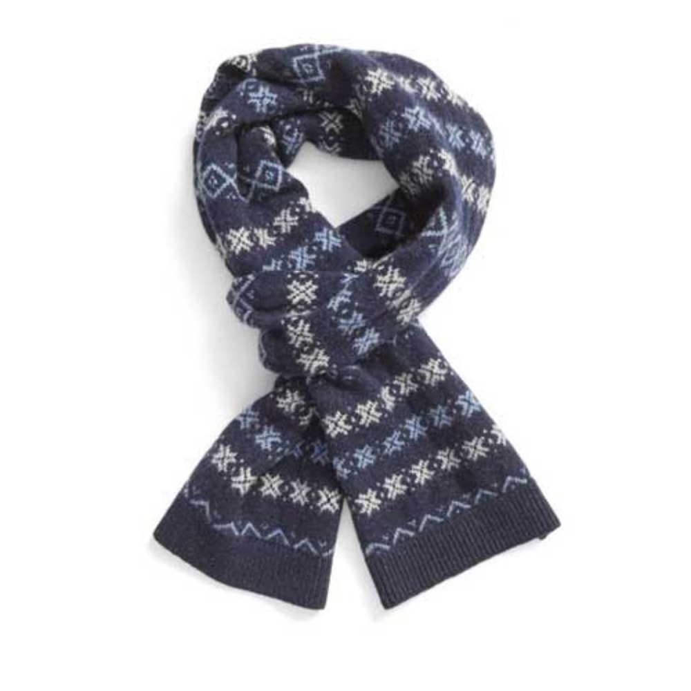 Barbour Fair Isle Lambswool Scarf